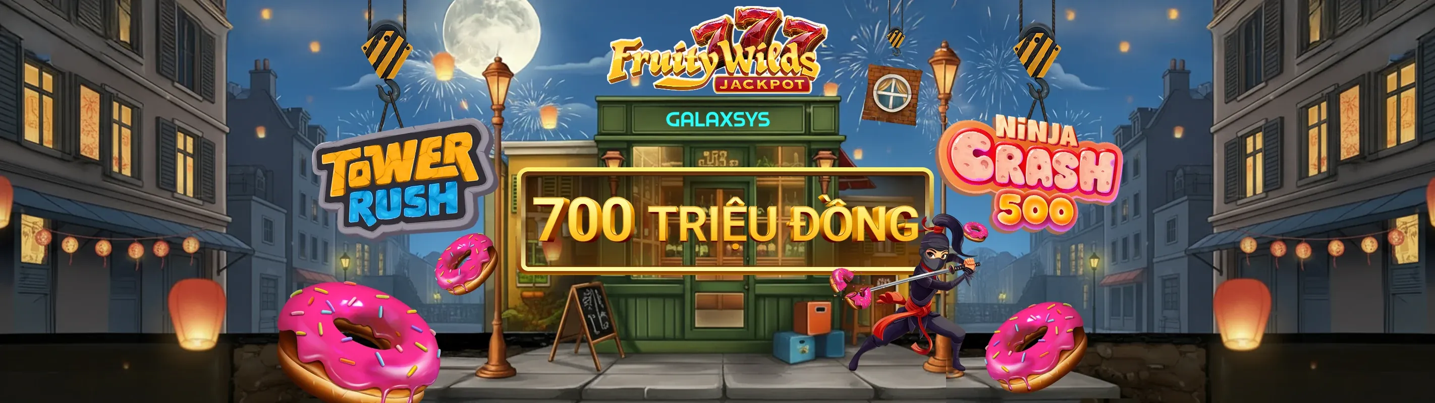 Người chơi tập trung vào trò chơi sòng bạc trực tuyến với các biểu tượng chiến thắng từ Rongvang68